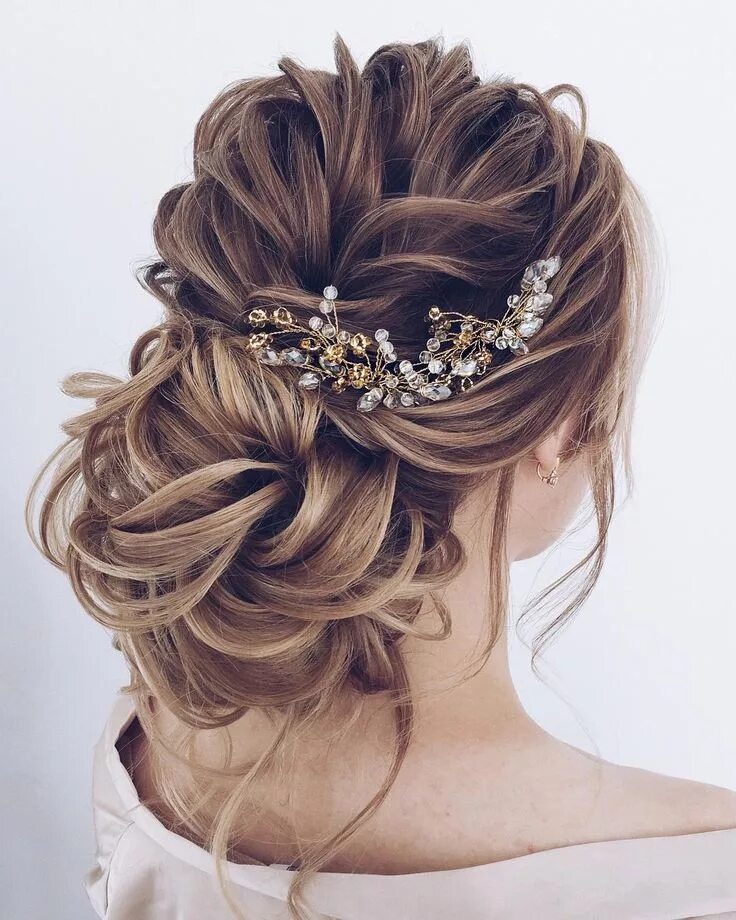 Прически на выпускной на волосы фото Elstile long wedding hairstyles and updos on deerpearlflowers.com #weddings #hai