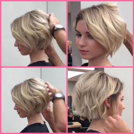 Прически на жидкое каре wesen.site Short hair cuts, Short hairstyles for thick hair, Short hair cuts for