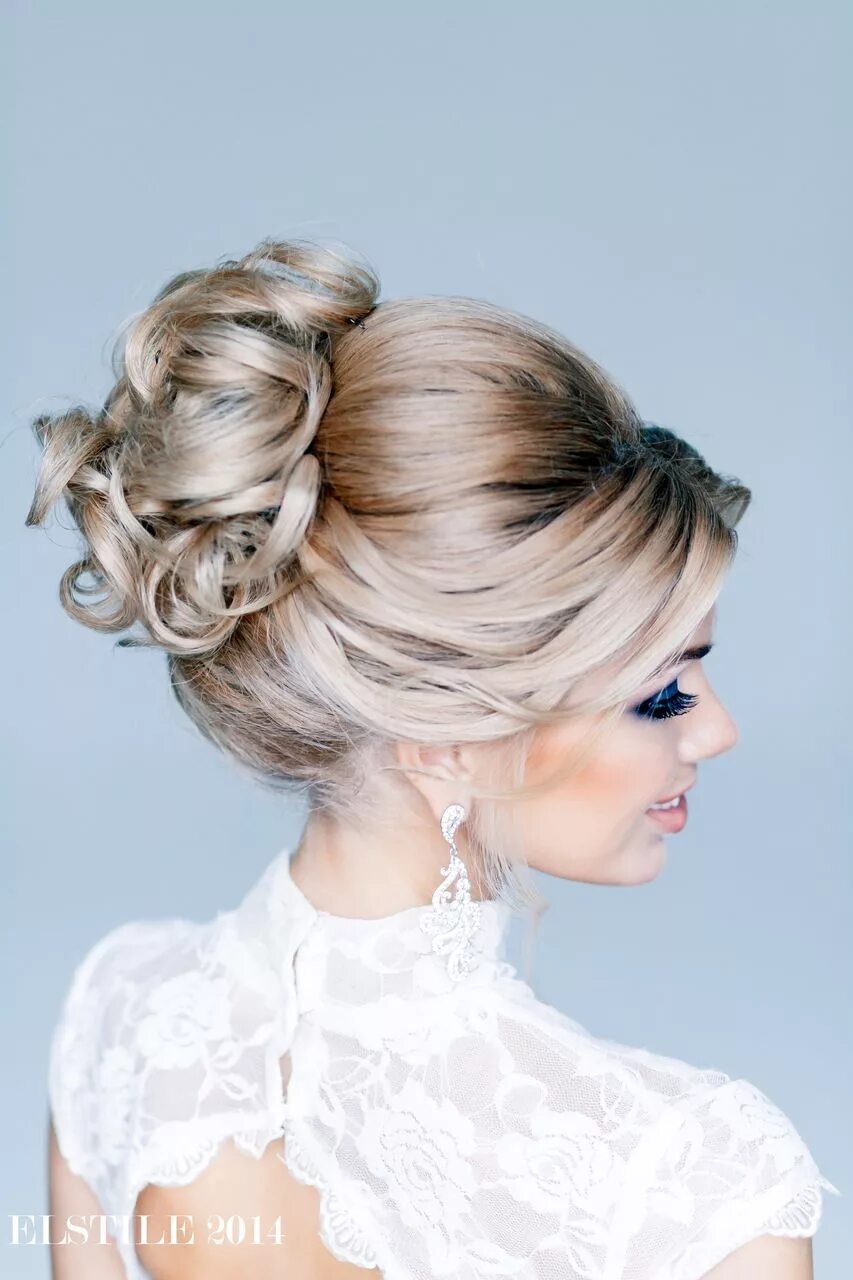 Прически наверх на средние волосы Королева Елена Wedding hair and makeup, Elegant hairstyles, Pretty hairstyles