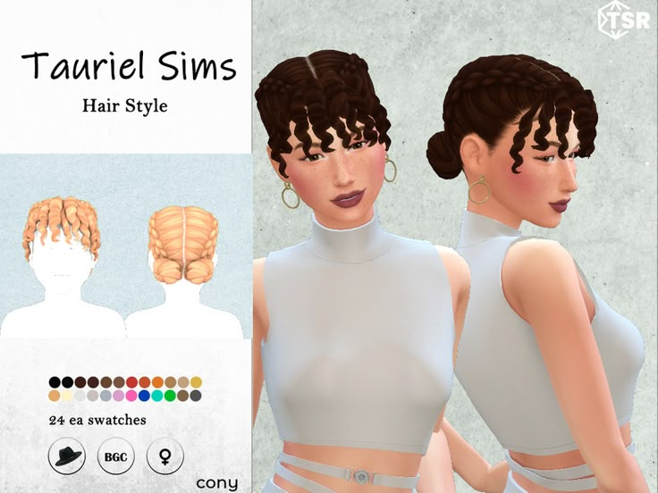 Прически нова The Sims Resource - Cony-Hairstyle Sims hair, Hair styles, Lulu hairstyles