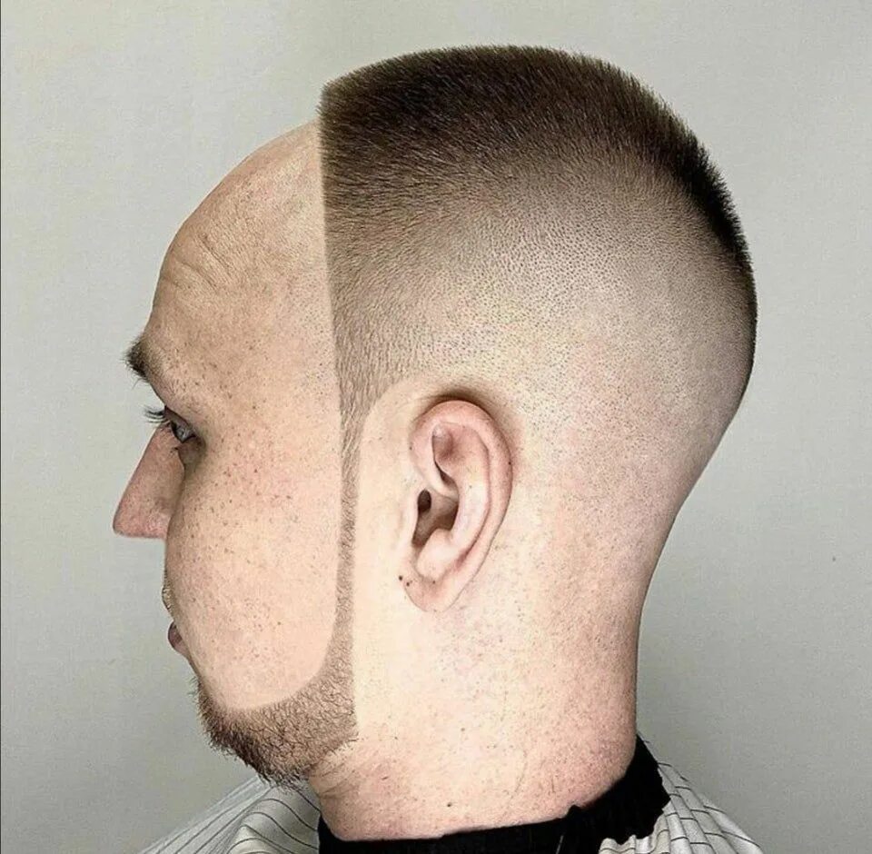 Прически очень This beard/haircut : ATBGE Haircut funny, Hair cuts, Weird haircuts