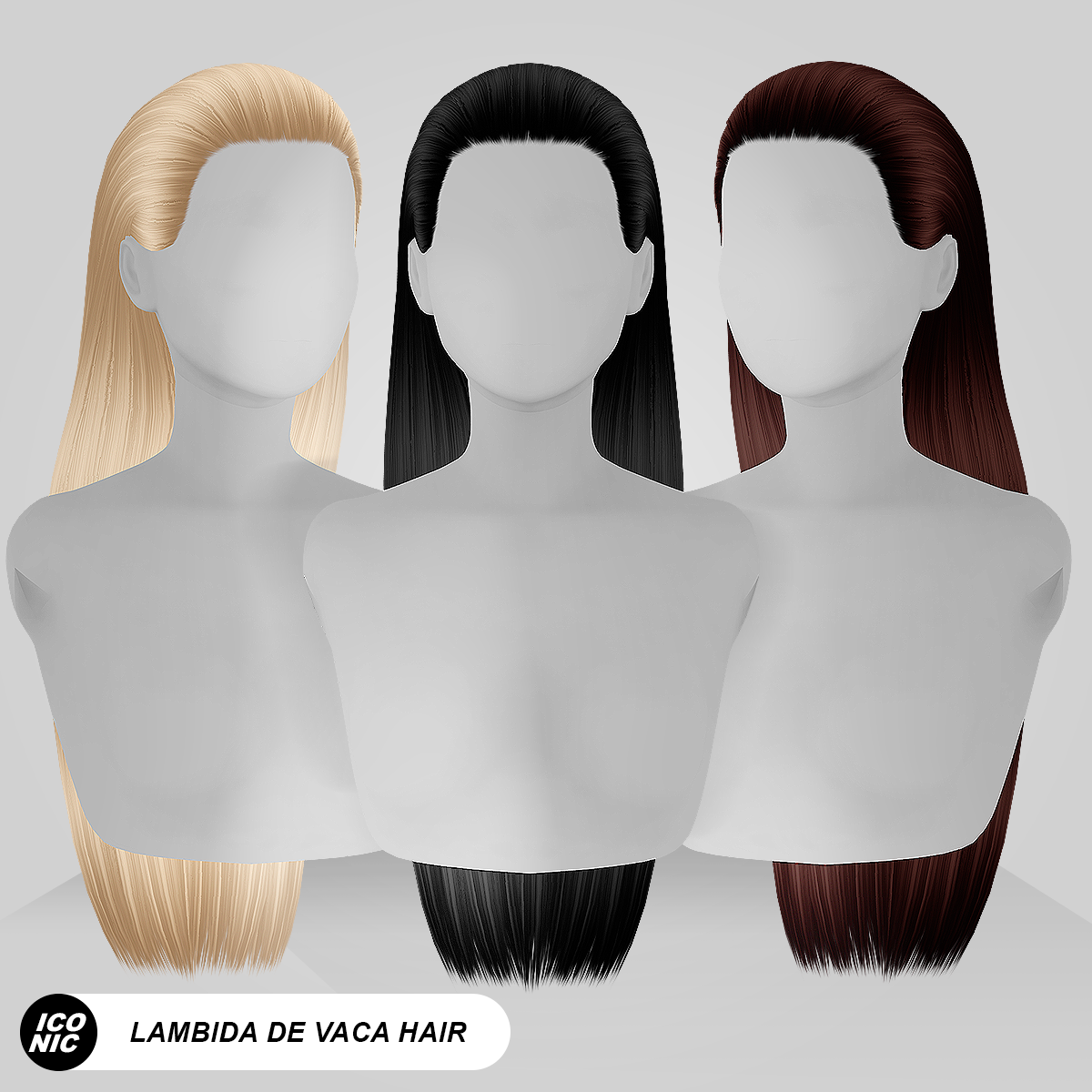 Прически одежда ICONIC Sims 4, Sims hair, Sims