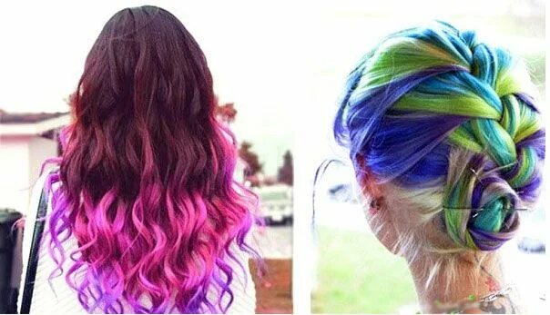 Прически окрашивание волос Hot Heuz Hair Chalk in 2020 Cool hair color, Hair chalk, Hair