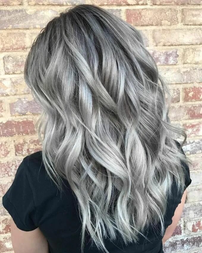 Прически пепельные волосы 20 Easy Grunge Hairstyles for Killer Looks Silver hair color, Silver blonde hair