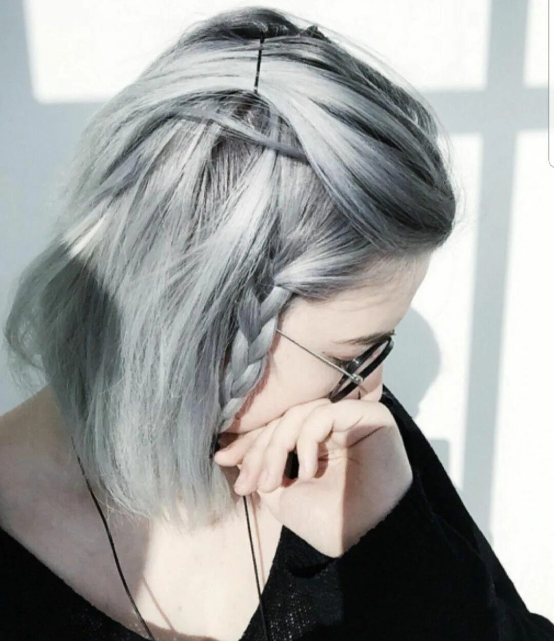 Pin on ʜ ᴀ ɪ ʀ Silver hair color, Long hair styles, Long gray hair