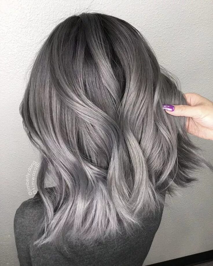 Прически пепельные волосы Who has found their #mydentity? Used @guytang_mydentity. Bas Silver hair color, 