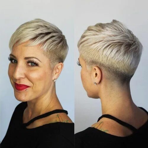 Pin on Haircuts Short hair styles pixie, Sassy hair, Short hair color