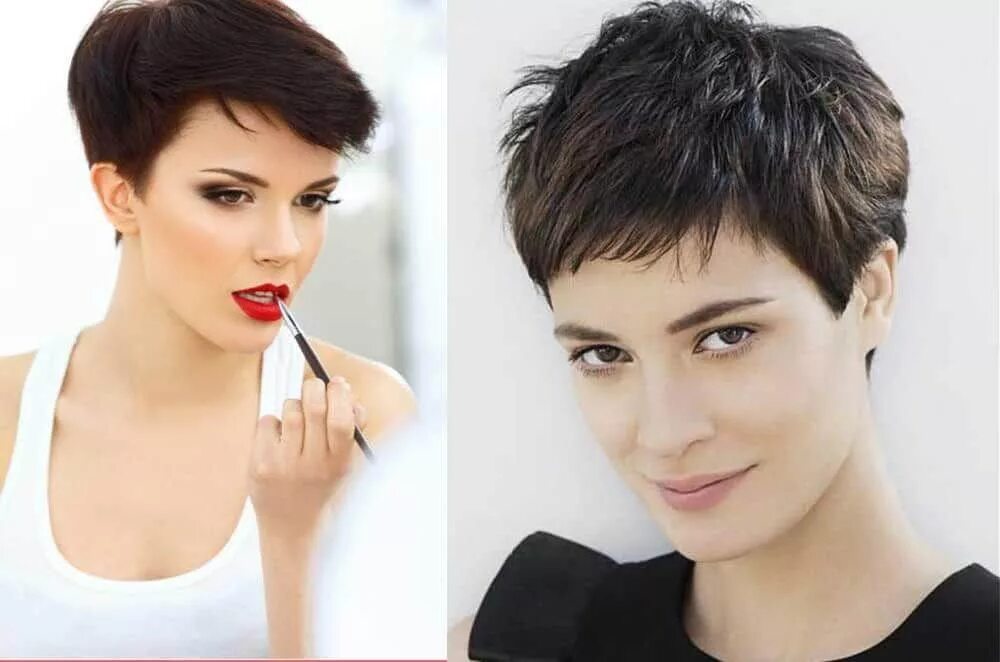 Прически пикси короткие челки pixie cuts 2017 Thin hair cuts, Pixie haircut, Short hair styles