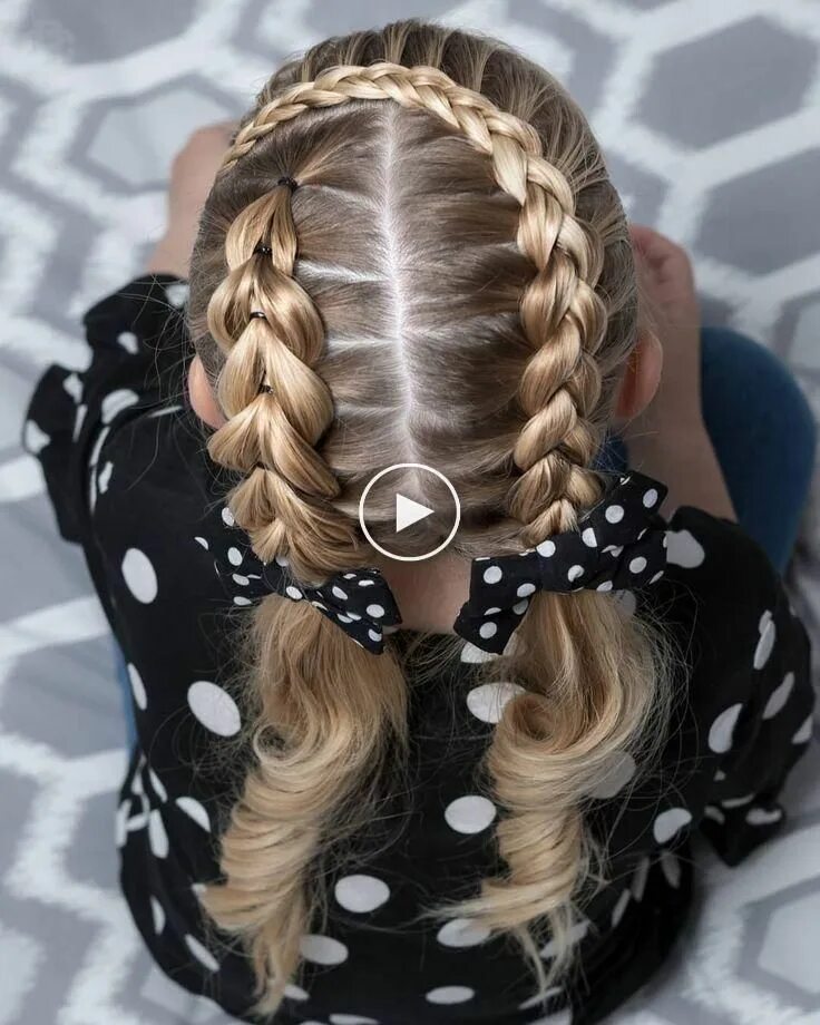 Прически плетение на длинные для девочки Pin on Homecoming Hairstyle