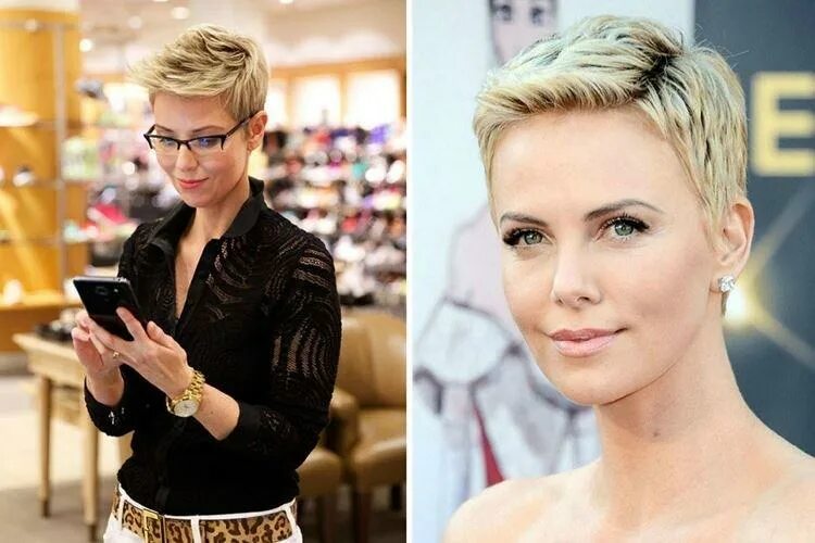 Okay. I love this version of Ginnifer Goodwin's pixie. Wonder if I can keep the 