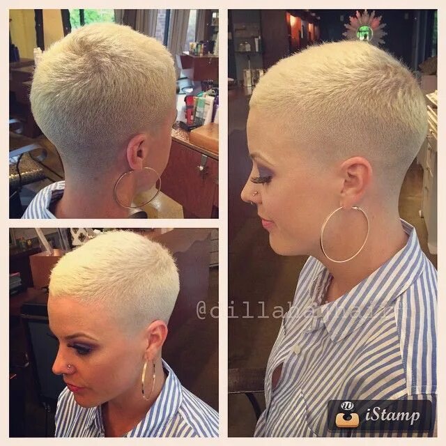 Прически под машинку женские Short hair cuts for women, Short hair styles pixie, Super short hair