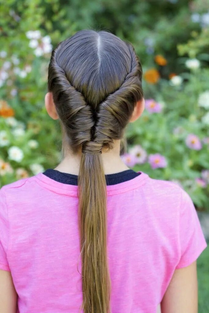 Прически подросткам девочкам длинные Tornado Twist Hairstyle French twist hair, Cute girls hairstyles, Hair styles