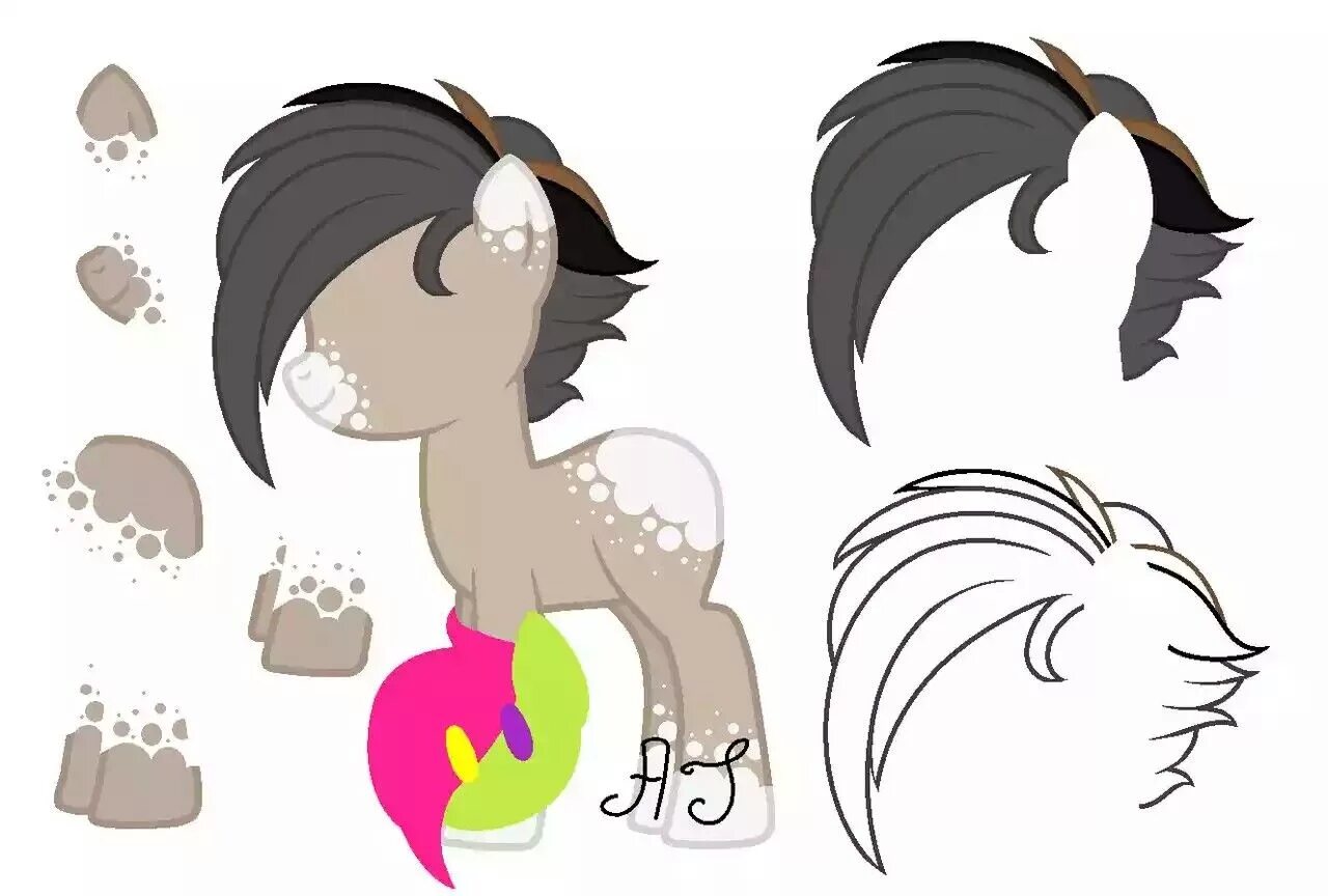 Прически пони Причёски пони Pony drawing, My little pony pictures, Pony creator