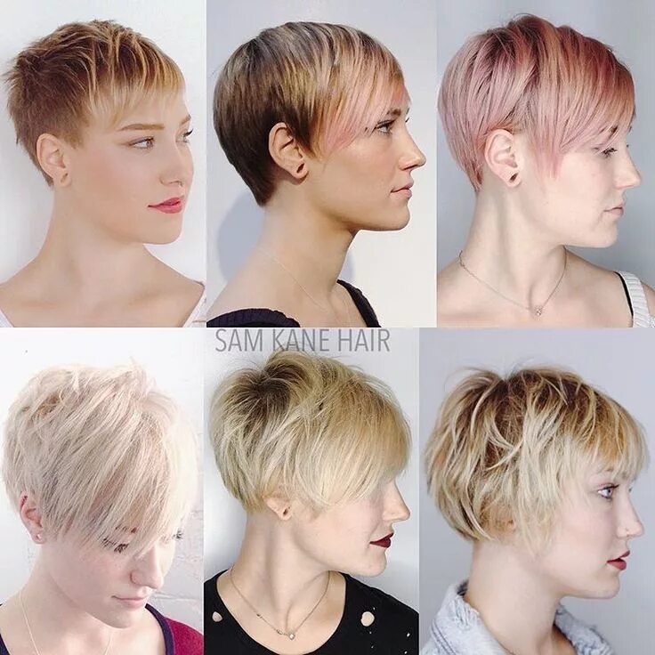 Прически после короткой стрижки фото Pin on Hairstyles