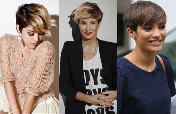 Прически после короткой стрижки фото Short Pixie Haircuts 2017 Hairstyles Prom hairstyles for short hair, Short pixie