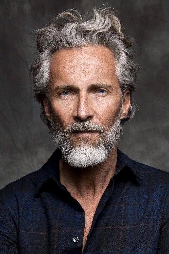 Прически пожилых мужчин фото SILVER - Agence de Top Modèles de plus de 40 ans - Paris Grey hair men, Older me