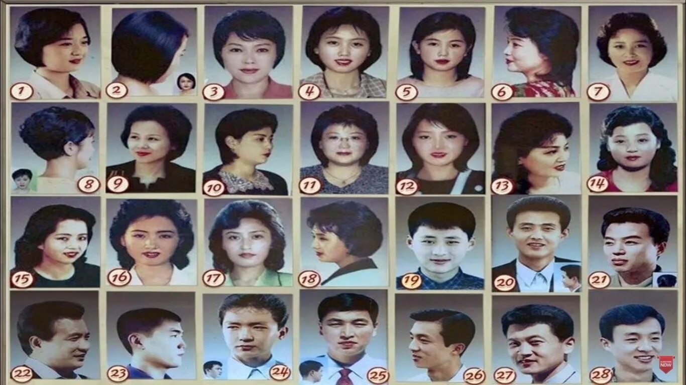 Прически разрешенные в северной корее фото The haircuts Korean haircut, Korean hairstyle, North korea