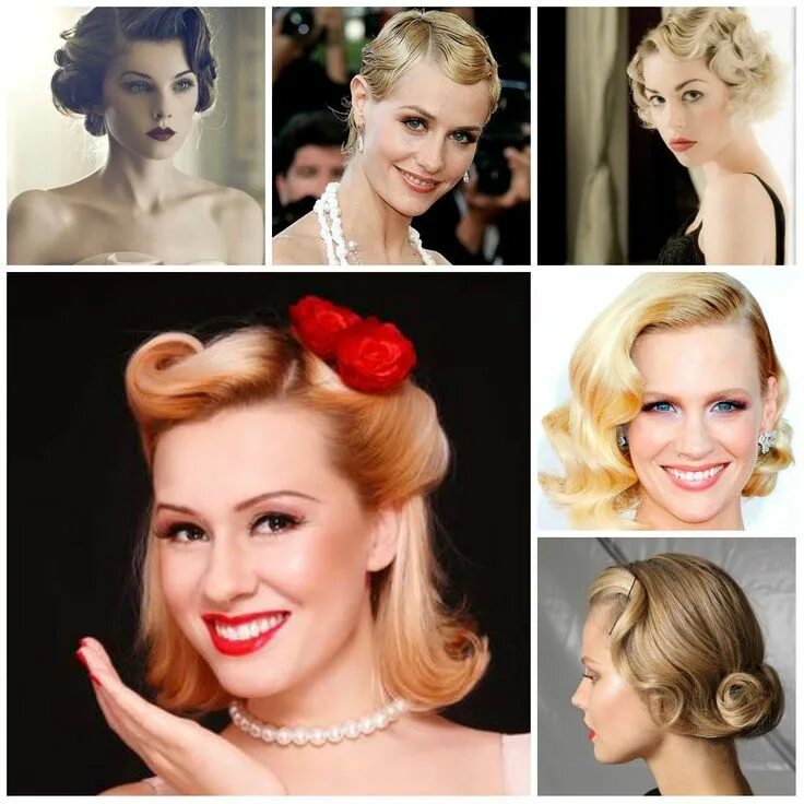 Прически ретро на средние Vintage Hairstyles for Short Hair 2019 Popular Vintage Hairstyles in 2019 Vintag