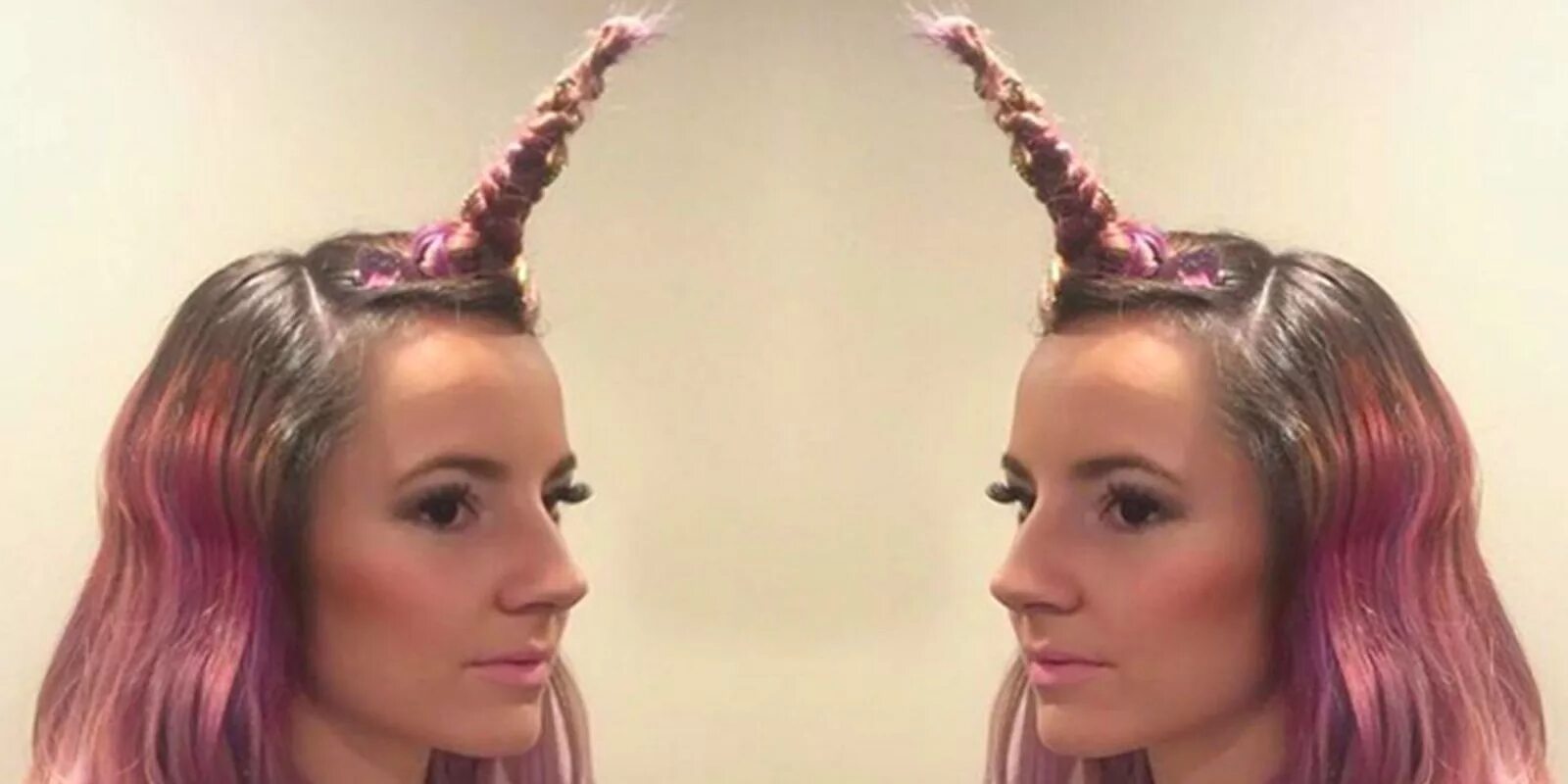 Прически рожки на длинные Unicorn Horns Are the Next Crazy Braid Trend and They're Strangely Magical Cute 