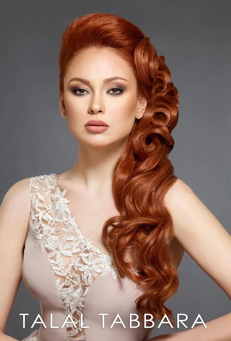 Прически рыжие волосы фото Pin by Reem on Hair Formal hairstyles, Red haired beauty, Bride beauty