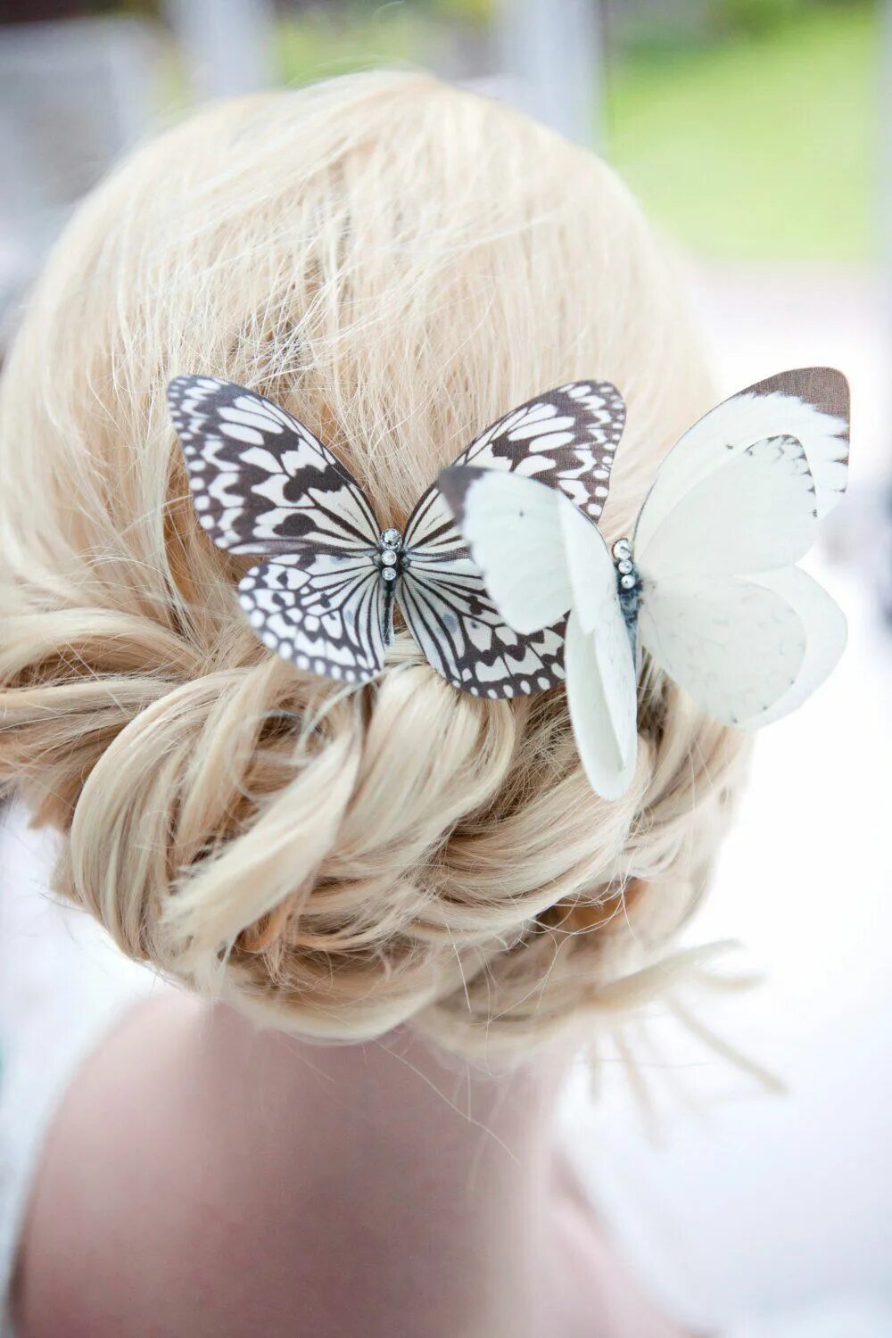 I love butterflies big time. Anytime, anyway, any how. Butterfly hair, Crazy hai