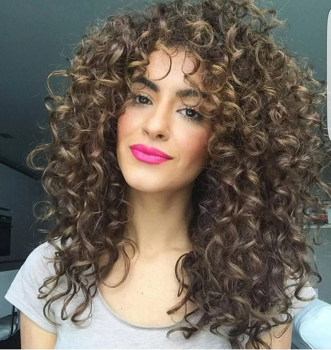 Прически с биозавивкой на длинные волосы See this Instagram photo by @imallaboutdahair * 4,096 likes Curly hair photos, C