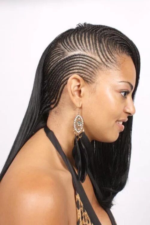 Прически с брейдами женские African American Hairstyles African hair braiding styles, Cornrow braid styles, 