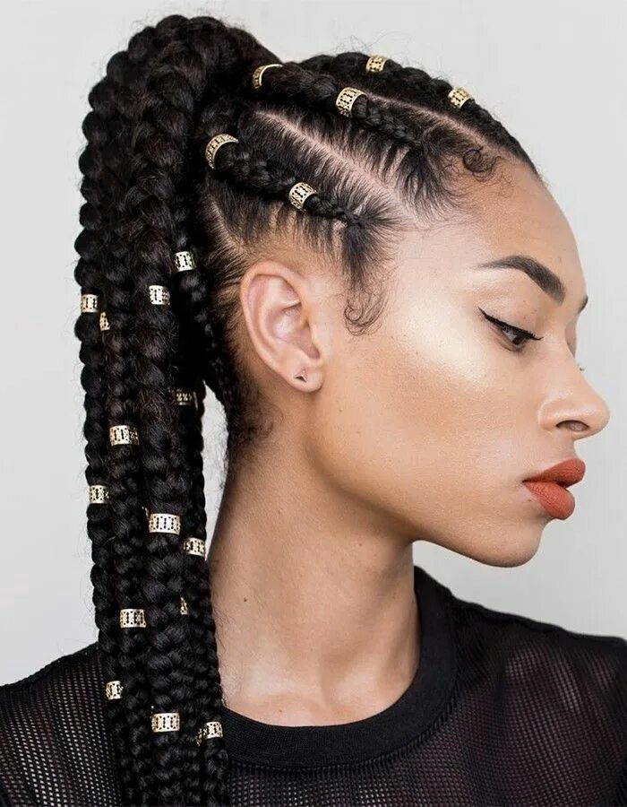 Прически с брейдами женские 21 Braided Hairstyles You Need to Try Next Feed in braids ponytail, Feed in brai