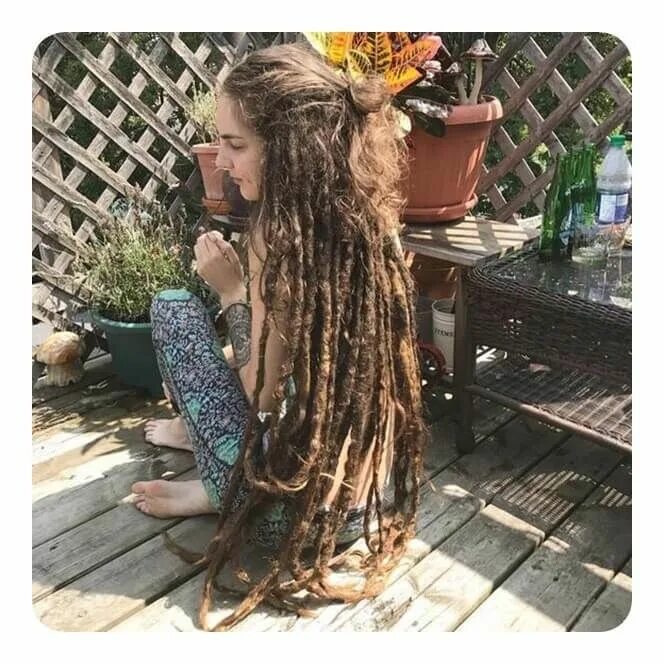 Прически с дредами женские Pin by Catherine Oskalica on Дреды in 2023 Dreadlocks girl, Dreads, Dreadlocks