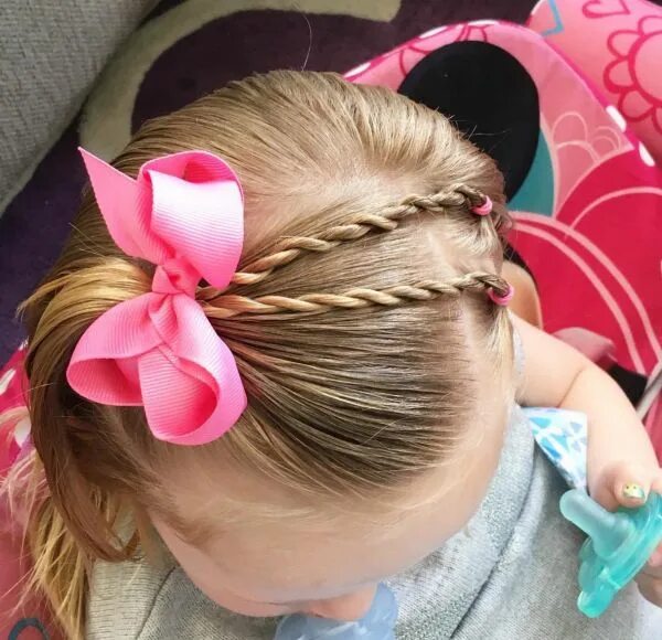 Прически с хвостиками для девочек в садик Quick Hairstyles Easy Updos For Kids Easy To Do Little Girl Hairstyles 20190531 