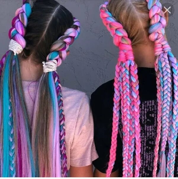 The Easiest Way To Do Feed In Braids - YouTube Colored hair extensions, Fake hai