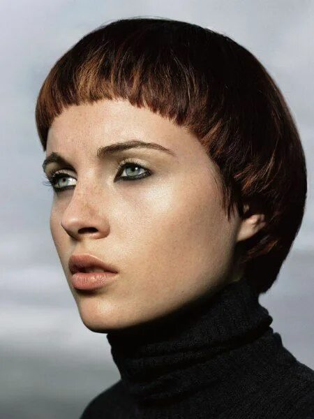 Прически с короткой челкой фото Retro Active hairstyles with highlights and shiftable shapes Really short hair, 