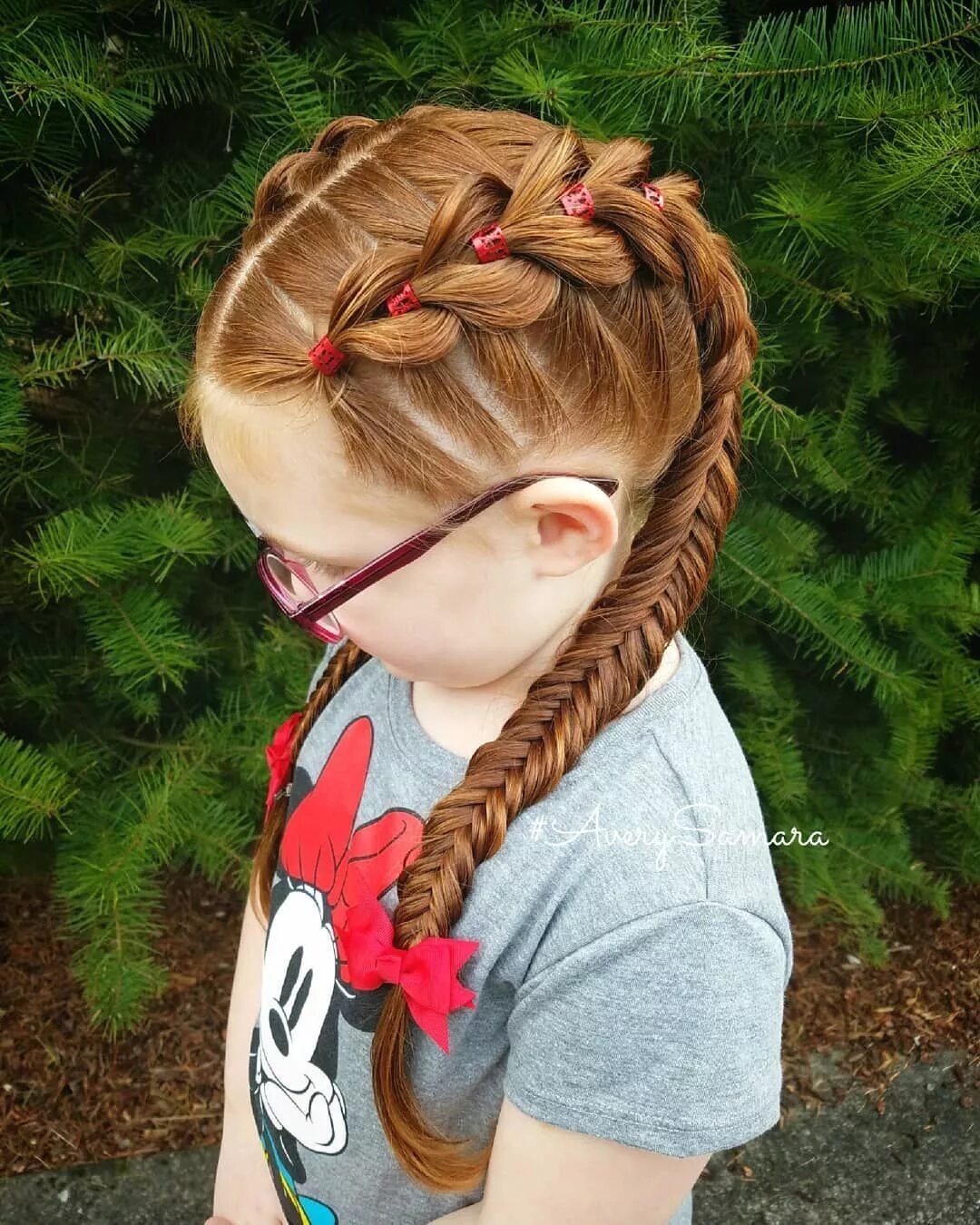 Прически с косой для девочек Pin on Creative Braids & Styles