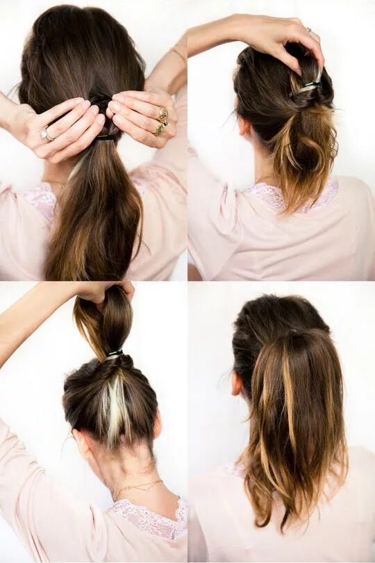 4 Ways to Put Your Hair Up with a Jaw Clip - wikiHow Up hairstyles, Clip hairsty