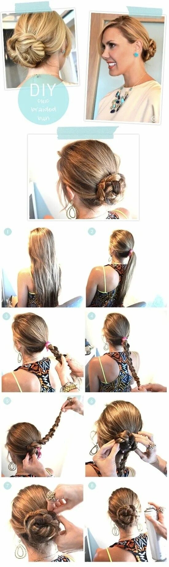 Прически с крабиком на средние волосы пошагово Step by Step Hairstyles for Long Hair: Long Hairstyles Ideas - PoP Haircuts Hair