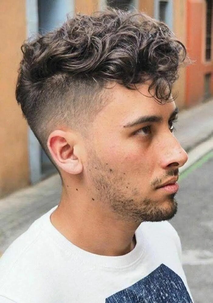 Pin on portraits photo Wavy hair men, Curly hair men, Latest men hairstyles