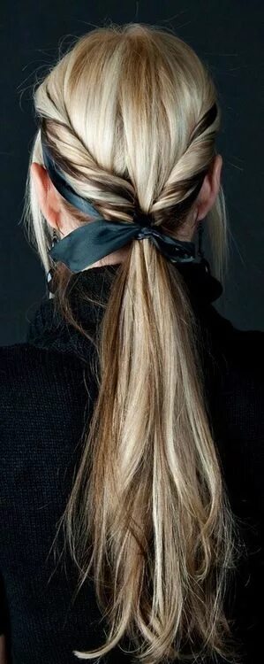 6 Different Ways To Wear A Scarf In Your Hair - Poor Little It Girl Scarf hairst