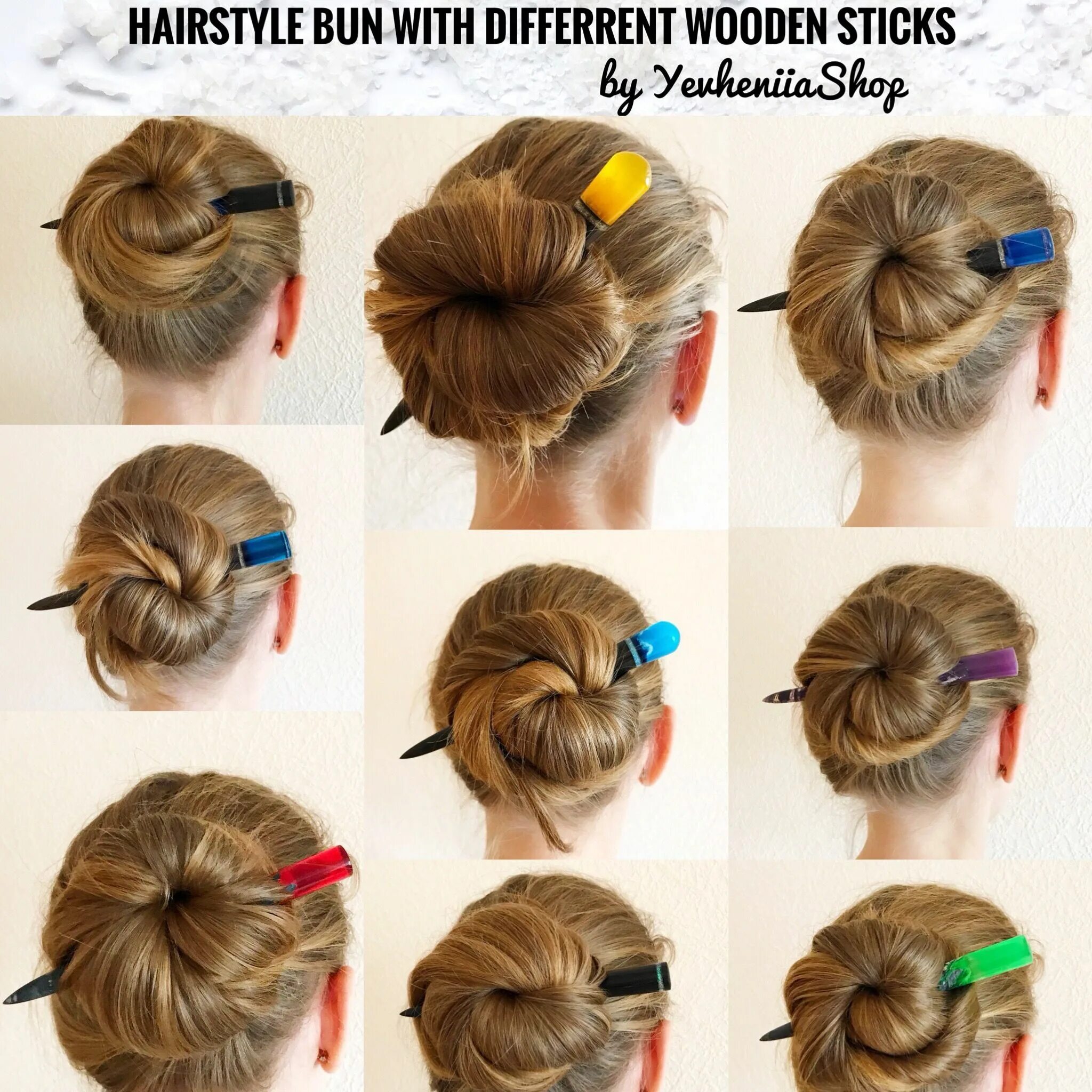 Прически с палочками на короткие волосы How to Use Hair Sticks for Beautiful Updos