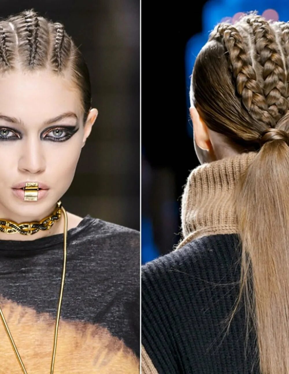 Прически с подиумов 2024 30 Fabulous Braided Hairstyles 2018 from New York Fashion Week