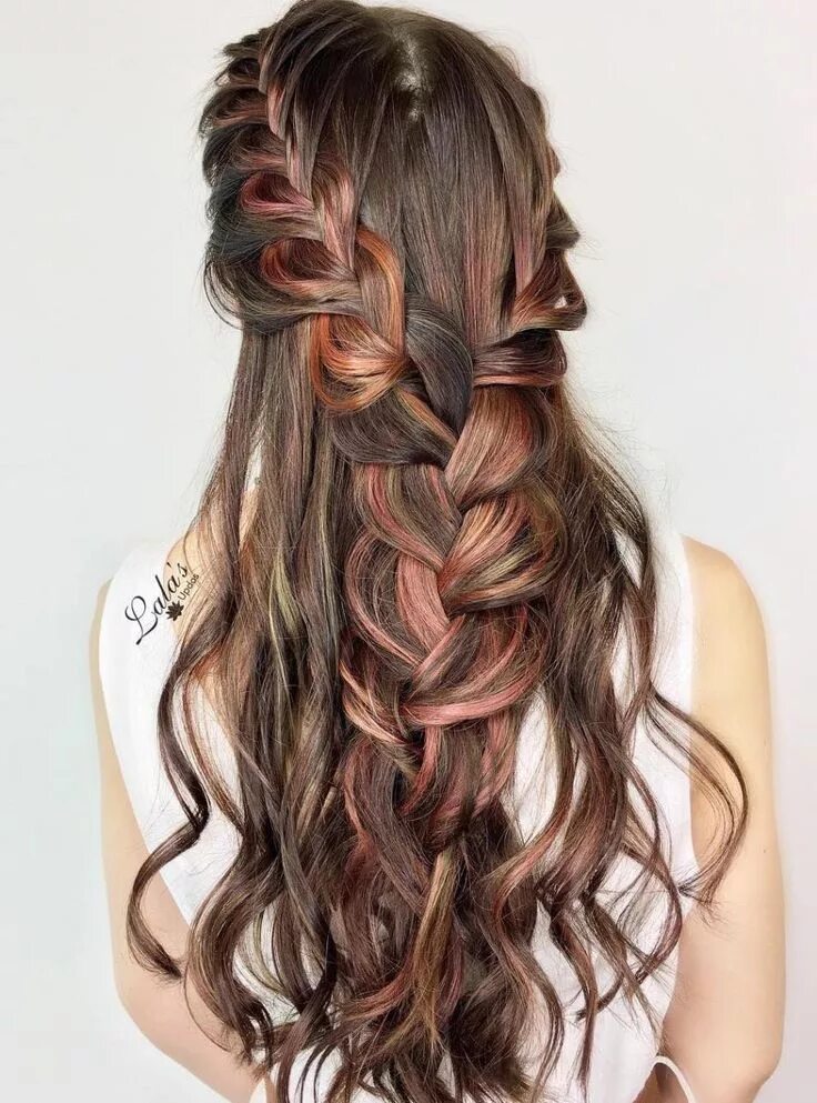 Прически с прядями длинными 30 Gorgeous Braided Hairstyles For Long Hair Braids for long hair, Long hair sty