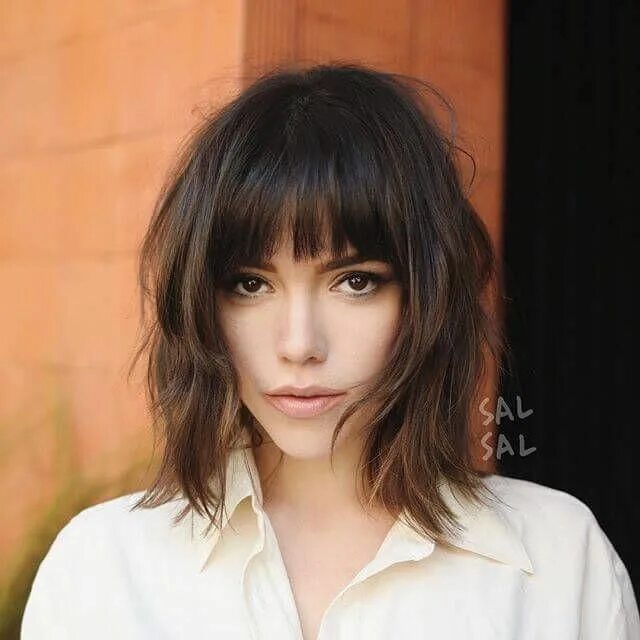 Прически с рваной челкой на средние волосы 43+ Gorgeous Short Hairstyles to Let Your Personal Style Shine - The Cuddl Mediu