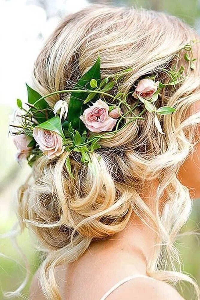 Прически с цветами на длинный волос Swept-Back Wedding Hairstyles: 30+ Best Looks & Expert Tips Wedding hairstyles, 