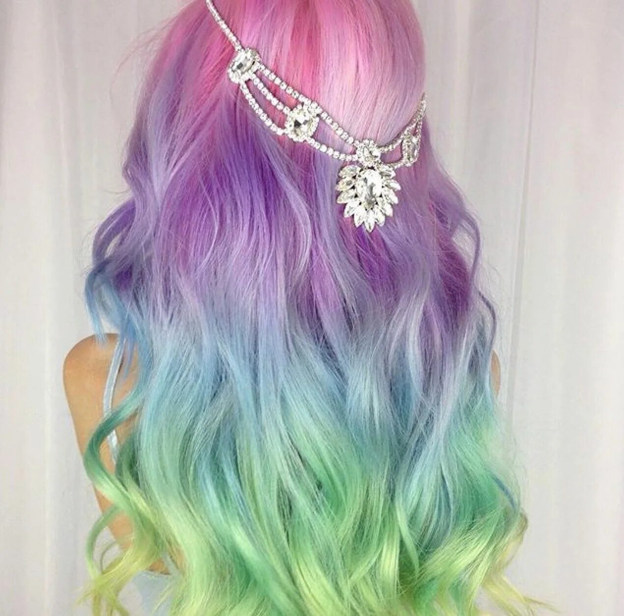 Прически с цветными волосами Колорирование на темные и светлые волосы (55 фото) Unicorn hair color, Rainbow h