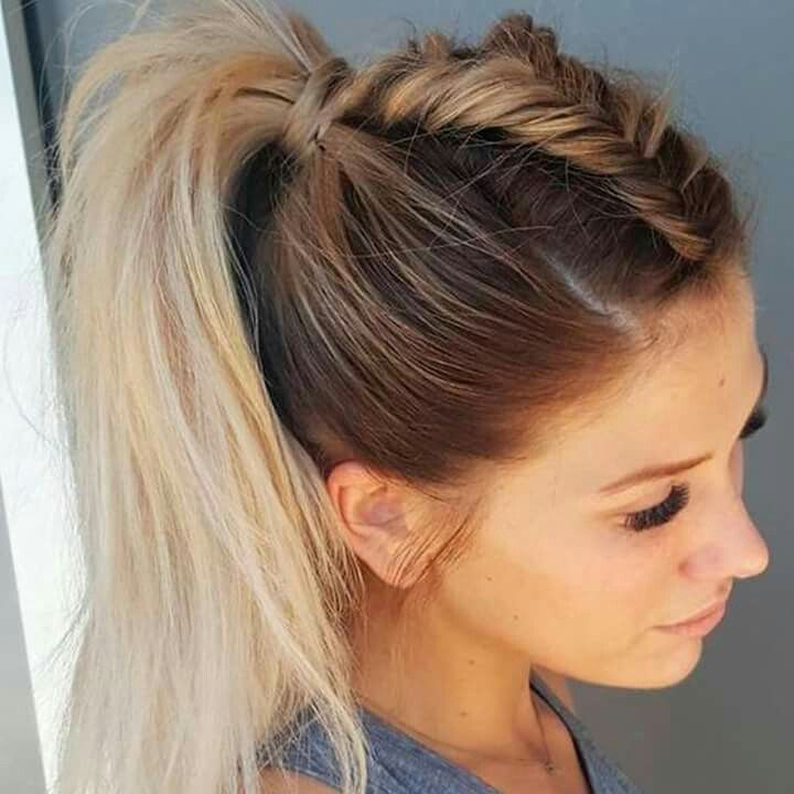 Pin on Blonde. Sporty ponytail, Long hair styles, Ponytail hairstyles