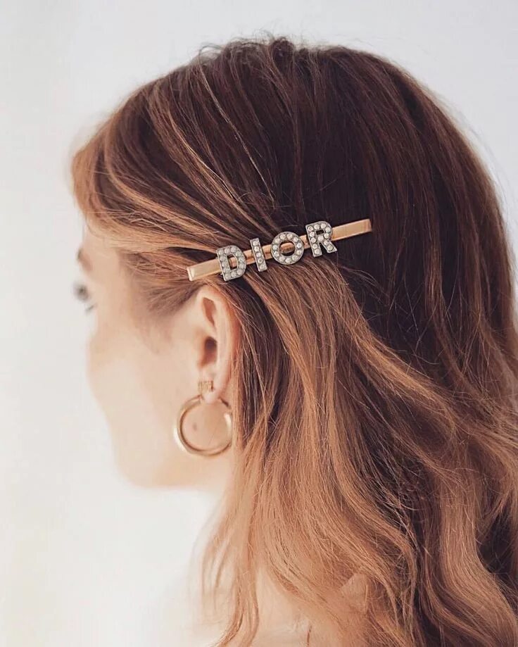 Прически с заколкой зажимом на длинные волосы Dior Haarschmuck - Bengisu Tokmak - Willkommen bei Pin World Hair accessories, B