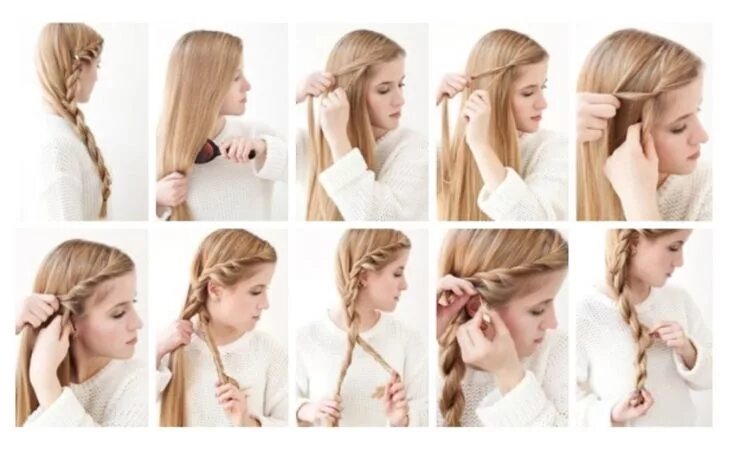 Прически самой себе 11 лет Pin by Даша Филиппова on Школьные прически Diy hairstyles, Hair styles, Cute hai