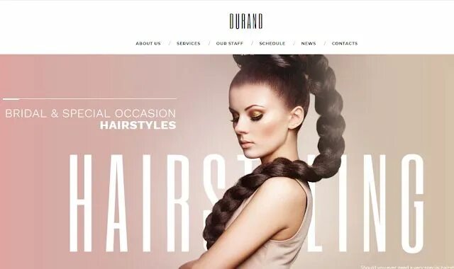 Прически сайт Top 10 Salon WordPress Themes Special occasion hairstyles, Top salons, Hair and 