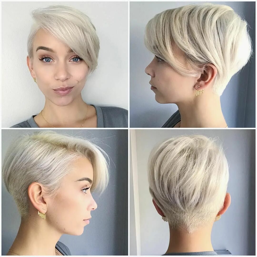 Прически со всех сторон женские See this Instagram photo by @thisgirlmichele * 614 likes Short hair cuts, Short 