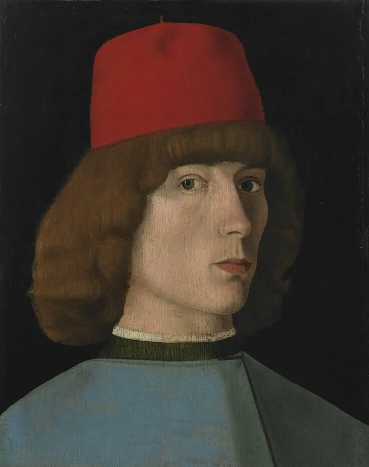 Прически средневековья мужские Jacopo da Valenza Lot Sotheby's History painting, Portrait painting, Renaissance