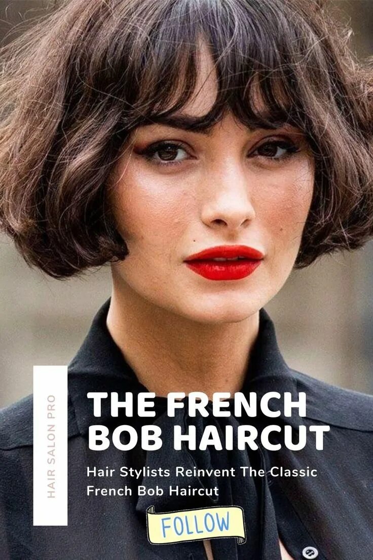 Прически стиль каре What Is The French Bob Haircut? The french bob haircut is a short jaw-length bob